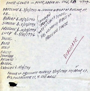 WRIGHT lineage 1
